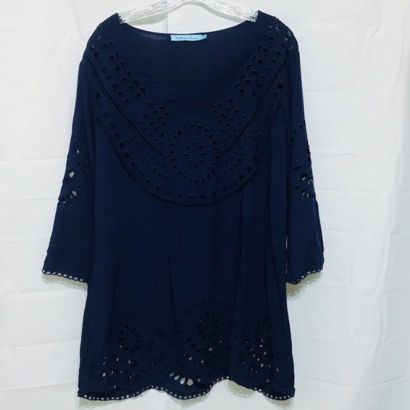 Solitaire Other - Solitaire Embellished Swimsuit Coverup